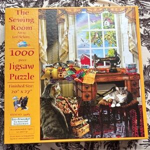 The Sewing Room. 1000 pieces, all included.